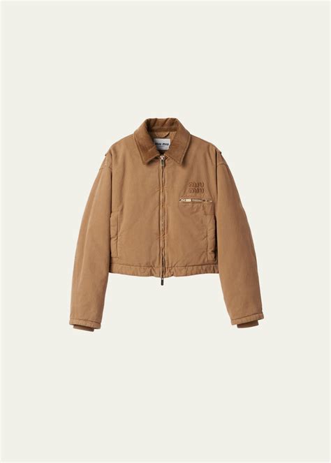 miu miu work jacket